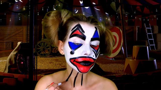 Easy Simple Halloween 2019 Makeup Tutorial фикс прайс Страшилки и пугалки клоун буба Макияж хэллоуи смотреть онлайн