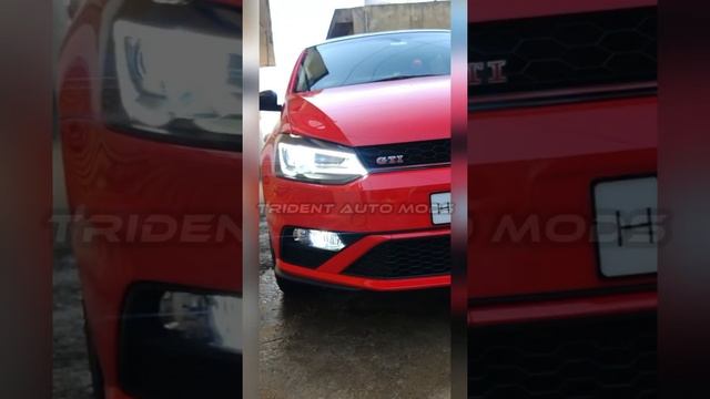 POLO WITH AUDI A4 DESIGN HEADLIGHT смотреть онлайн