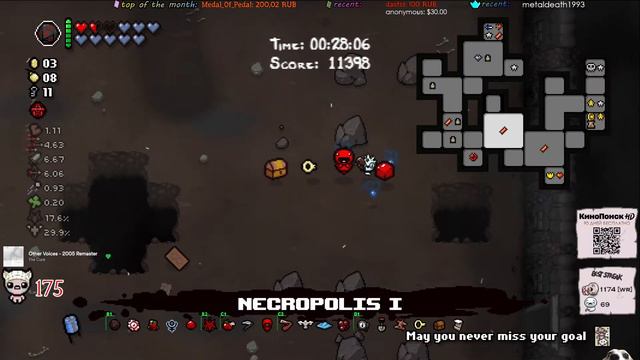 Иден Стрик #176 [Маловероятные сценарии] - The Binding of Isaac: Repentance смотреть онлайн