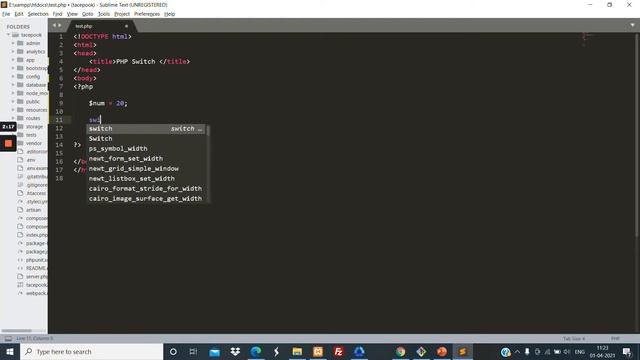 PHP Switch Statement Tutorial in Hindi смотреть онлайн