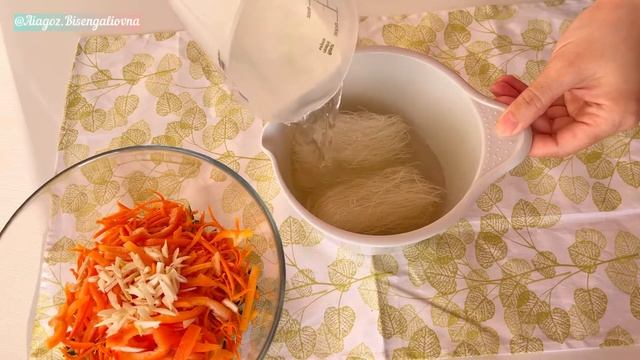 ФУНЧОЗА. Корейский салат! Қазақша рецепт. Салаты. Салат праздничный. смотреть онлайн