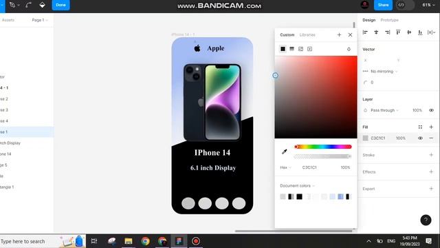 carousal /slider in Figma | Iphone carousel of different colors | on click carousel | Figma tutoria смотреть онлайн