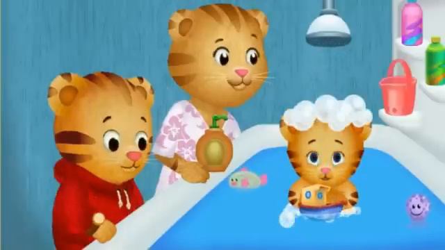 Тигренок Даниэль и его соседи. Игра в ванной.Daniel Tiger's Stop & Go Potty смотреть онлайн