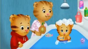 Тигренок Даниэль и его соседи. Игра в ванной.Daniel Tiger's Stop & Go Potty