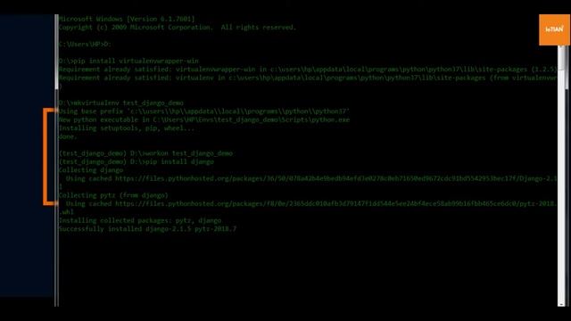 How to install django web server in python смотреть онлайн