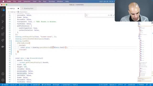 Live Coding · Notestrator · An Application to Take Notes on Top of Your Screen · Part 10 смотреть онлайн