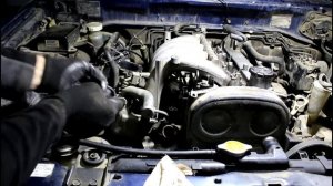 Mitsubishi Pajero iO 4G93 Мицубиси Паджеро ИО 1999года Замена маслосъемных колпачков  4часть  запус