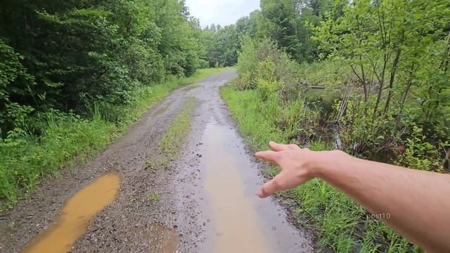 Draining Flooded Road By Unclogging Plugged Pipe. Drained So Fast смотреть онлайн