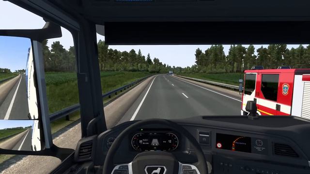 Стрим в ETS2 Катаю в Конвое.Забрали Новые Ман 8 шт в лизинг. смотреть онлайн
