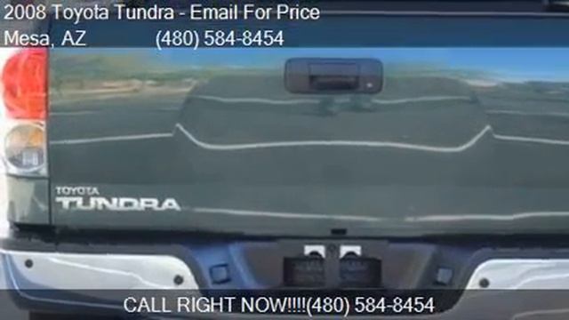 2008 Toyota Tundra SR5 2WD 5.7L IForce V8 For Sale In Mesa,