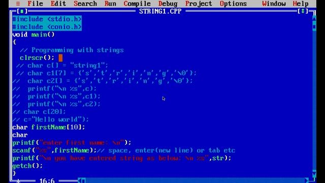 String Programs in C | What is gets() | What is puts() | Everything about string in c смотреть онлайн