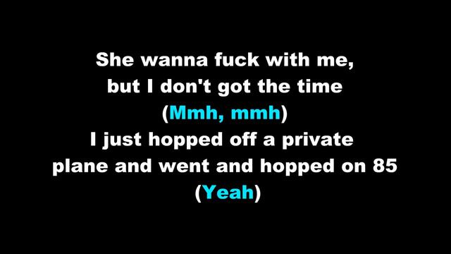VIBEZ - DaBaby- KARAOKE/INSTRUMENT смотреть онлайн
