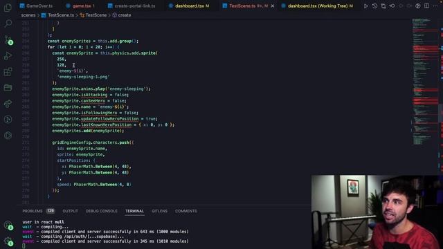 Adding Multiple Enemies and Interactive Items to Phaser JS Game смотреть онлайн