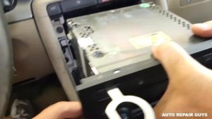 AUDI A4 B6 RADIO CD REMOVAL REPLACEMENT
