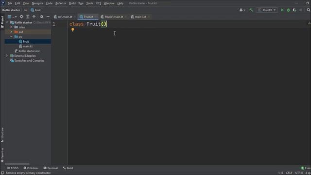 Kotlin collection, vararg and class смотреть онлайн