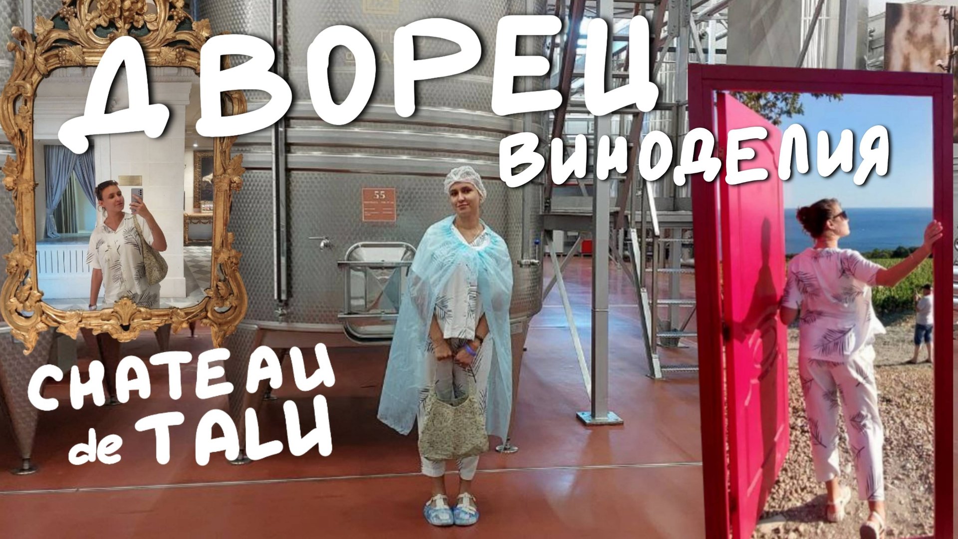 КАК ДЕЛАЮТ ВИНО??? / Château De Talu Дворец Виноделия