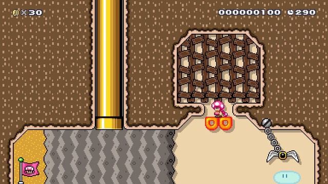 Spiny Desert by Sam Crow ? Super Mario Maker 2 ✹Switch✹ #bje смотреть онлайн