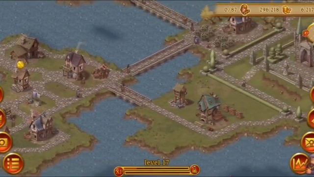 Townsmen . Game mobile chiến lược cực hay và lôi cuốn. "Archipelago". Tác dụng 3 công trình đặc biệ смотреть онлайн