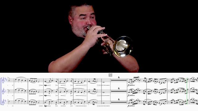 FENNELL "Rock of Ages" for Solo Trumpet with Piano смотреть онлайн