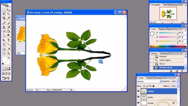 Photoshop CS2 - Reflejo смотреть онлайн