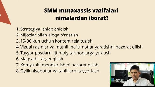 SMM nima o'zi va ijtimoiy tarmoqlar orqali qanday daromad topsa bo'ladi? смотреть онлайн
