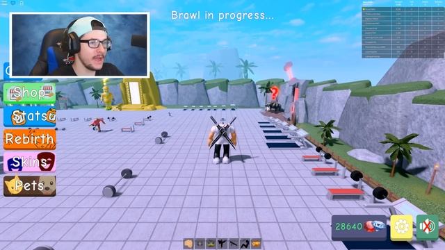 I Became THE BIGGEST PLAYER In WEIGHT LIFTING SIMULATOR 4!! *MAX SIZE* (Roblox) смотреть онлайн