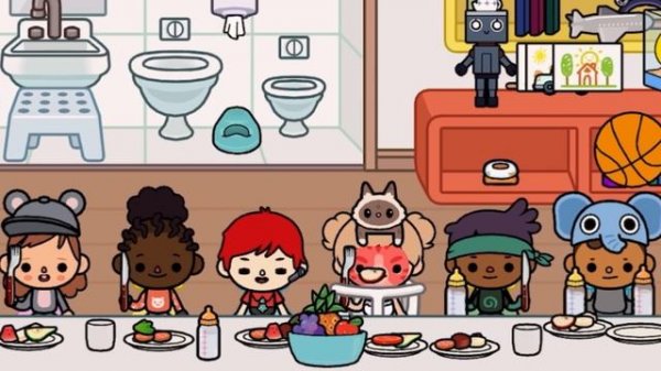 24 ЧАСА РАБОТАЮ НЯНЕЙ В ДЕТСКОМ САДИКЕ // Тока Бока // Toca Life World // ~ Niks Toca // ❤️??☠️