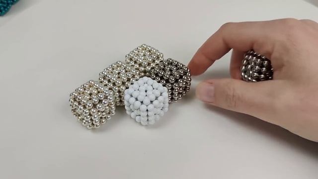 Playing with Colorful Magnet Cubes | Magnetic Games смотреть онлайн