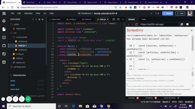 How to Create a Feed App With React смотреть онлайн