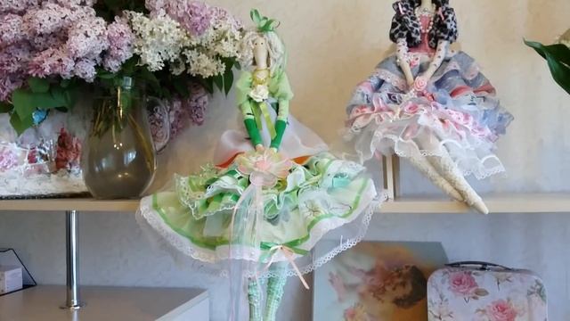 Кукла Тильда. Создана в мае, поэтому ее имя - Майя смотреть онлайн
