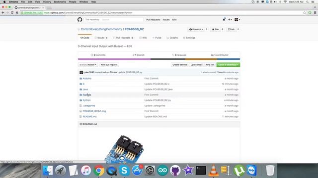 Raspberry Pi PCA9536 Digital I/O Buzzer Python Tutorial смотреть онлайн