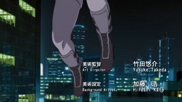 Ghost in the Shell : opening scene
