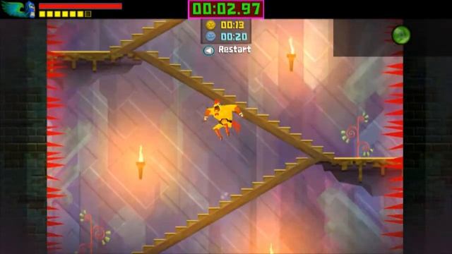 Guacamelee! - Test Chamber 1 - Jumping Puzzle смотреть онлайн