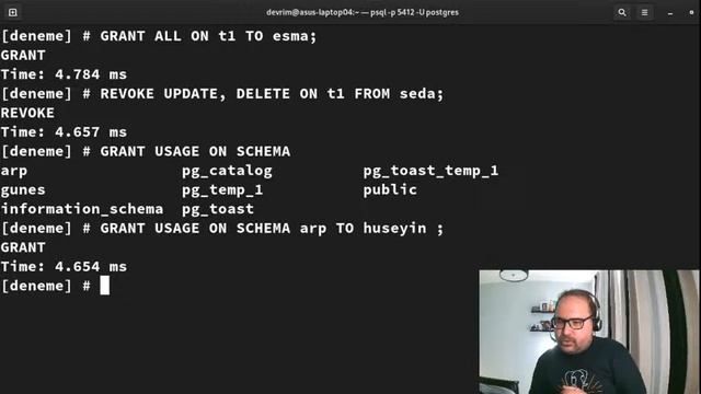 PostgreSQL Sohbetleri 24: Kullanıcı ve yetkilendirme смотреть онлайн