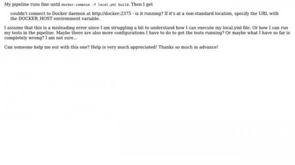 DevOps & SysAdmins: Configure gitlab-ci.yml to run pytest in docker container on Gitlab CI