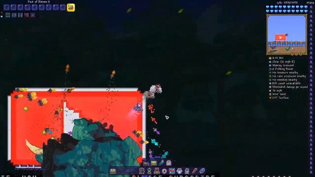 Terraria Supreme Buffed Pack of Knives 2 vs Calamity Mod Boss Rush ll AFK & Pets Mod смотреть онлайн