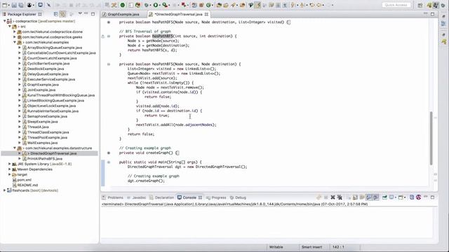 Directed Graph - BFS | Breadth First Search Graph Traversal Algorithm Demo смотреть онлайн