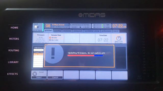 วิธีการอัฟ Firmware เวอร์ชั่น 4.0 Midas M32R смотреть онлайн