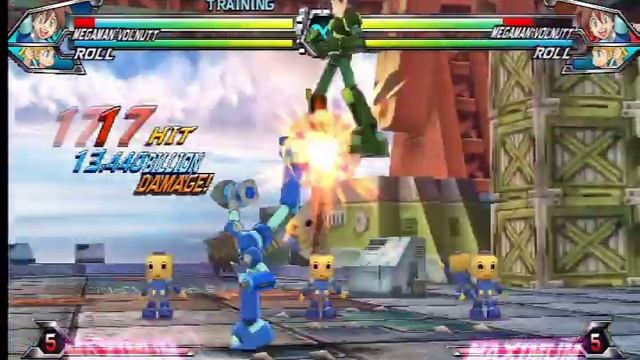 Tatsunoko Vs. Capcom: Ultimate All-stars - Megaman Volnutt Combo Video смотреть онлайн