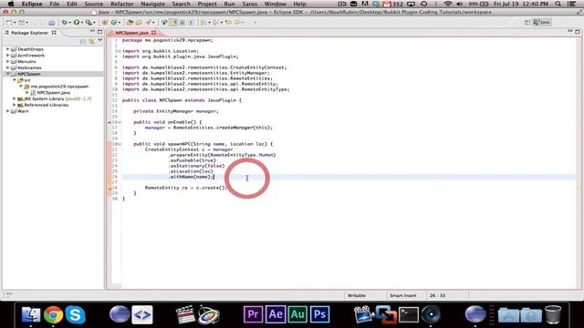 Bukkit Coding ~ Episode 36: NPCs смотреть онлайн