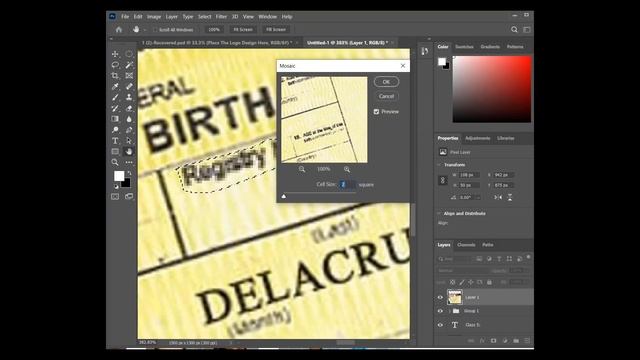 Class 5. How to Blur Any Object in Photoshop. смотреть онлайн