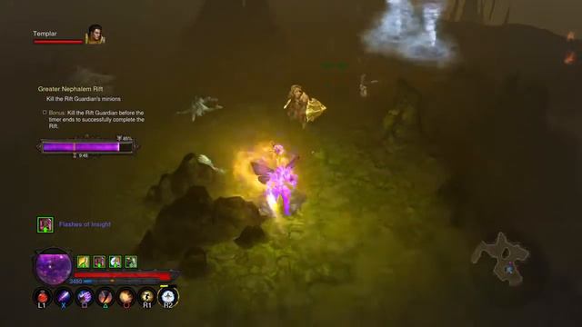 Diablo III: Tal Rasha set build Greater Rift 60 test Run смотреть онлайн