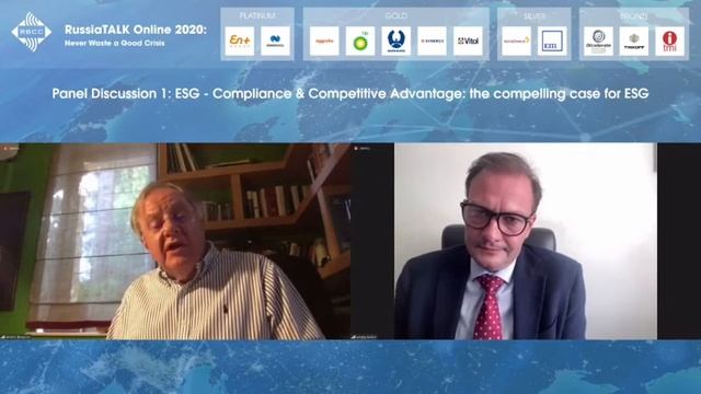 Панел 1:Конкурентные преимущества и соответствие принципам ESG [Форум RussiaTALK Online 2020] смотреть онлайн