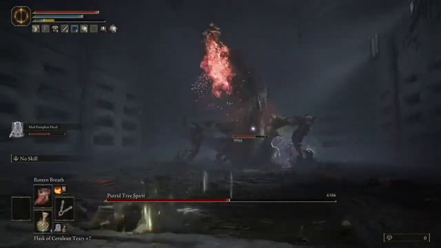 ELDEN RING War Dead Catacombs Part 3 Putrid Tree Spirit Redmane Knight Ogha Spirit Summon Ashes смотреть онлайн