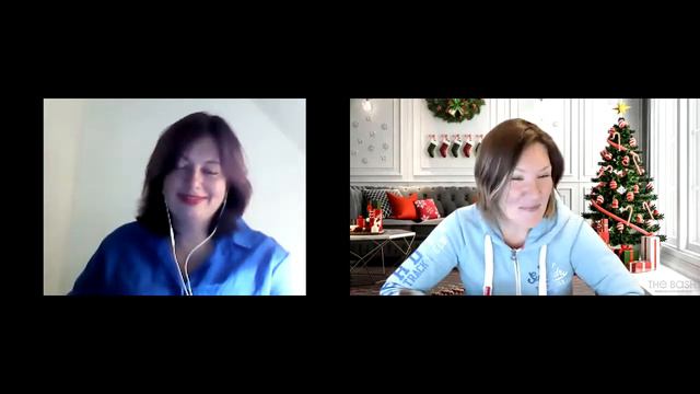 Новогоднее поздравление от Юлии Матисоне и Ольги Ножниной смотреть онлайн