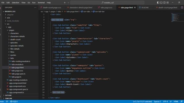 tabs page scss mobdev ca3 Visual Studio Code 2022 12 18 23 28 57 смотреть онлайн