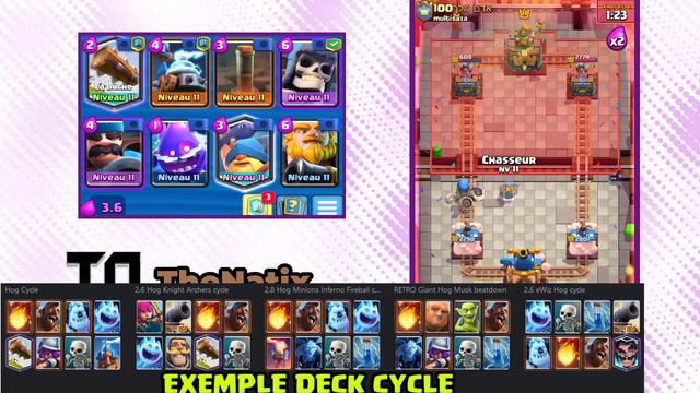 CRÉER le MEILLEUR DECK selon TON NIVEAU sur Clash Royale - TUTO COMPLET ! 🔥 смотреть онлайн