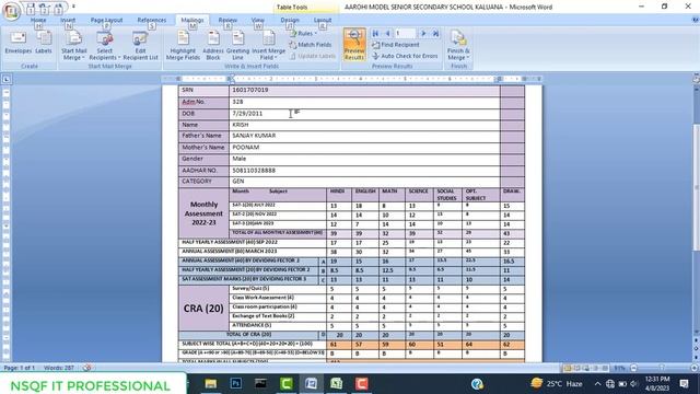 Date format problem in mail merge in Hindi || Date format solution during mail merge|| Mail Merge смотреть онлайн