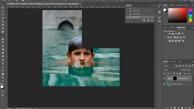 Cinematic Color Grading Effect In Photoshop Camera Raw Preset Album Color Correction in water смотреть онлайн