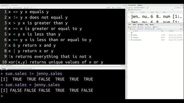 Boolean Logic in R смотреть онлайн